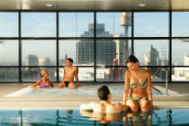 Indoor Highrise Pool & Spa - Meriton World Tower Apartments Hotel